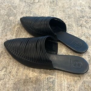 Tory Burch flat slides mules